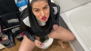 The Nun is Pissing