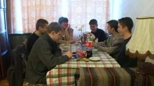 russian granny with young guys