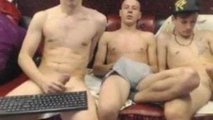 Young guys fool around naked on cam