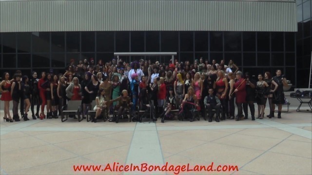 DomCon FemDom Convention Group Photo Fetish Dominatrix BDSM