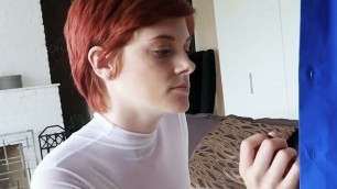 Ginger Patch - Fiery Haired Teen Ava Little Grateful For Her Stepdad’s Birthday Surprise