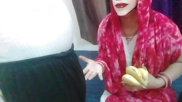 Ft.yourbijli sasur and bahu Special Banana Sex With Dirty Hindi Talk