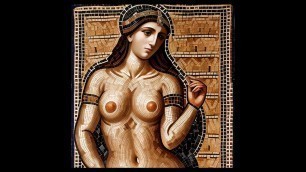 Roman Mosaics of Four Erotic Women
